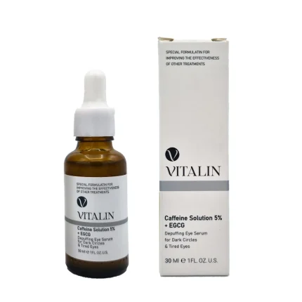 سرم دور چشم کافئین Caffeine ویتالین VITALIN